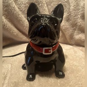 Scentsy French Bulldog Warmer Frenchie Red Collar (Retired)